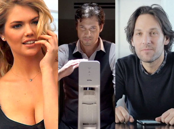 Kate Upton, Sodastream ad, Paul Rudd Kate Upton, Sodastream ad, Paul Rudd